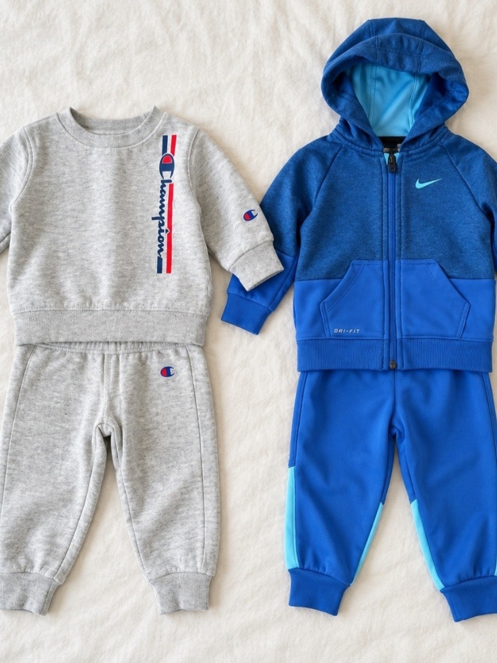 Nike & Champion Baby Boy Tracksuit Bundle 12M
